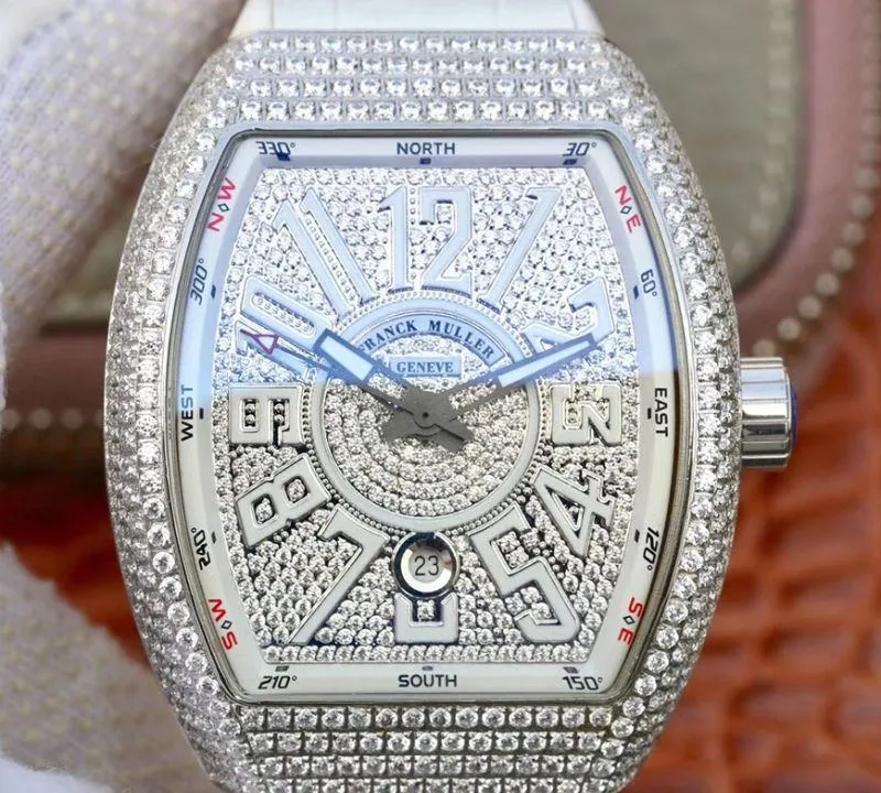 Franck Muller Vanguard V45.SC.DT.D.NBR.CD.5N.NR 1:1 Best Edition Replica Watch Swiss ETA2824
